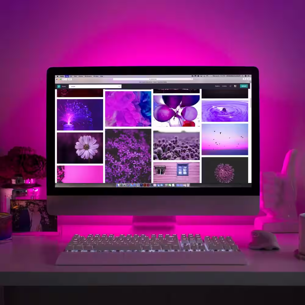 Armacost Lighting RibbonFlex Home 16 ft. RGB Plus W Smart LED Tape Light Kit