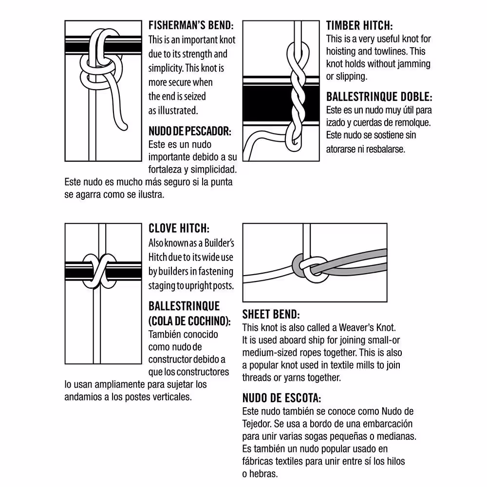Everbilt 3/32 in. x 6500 ft. Polypropylene Twisted Utility Tying Twine, White