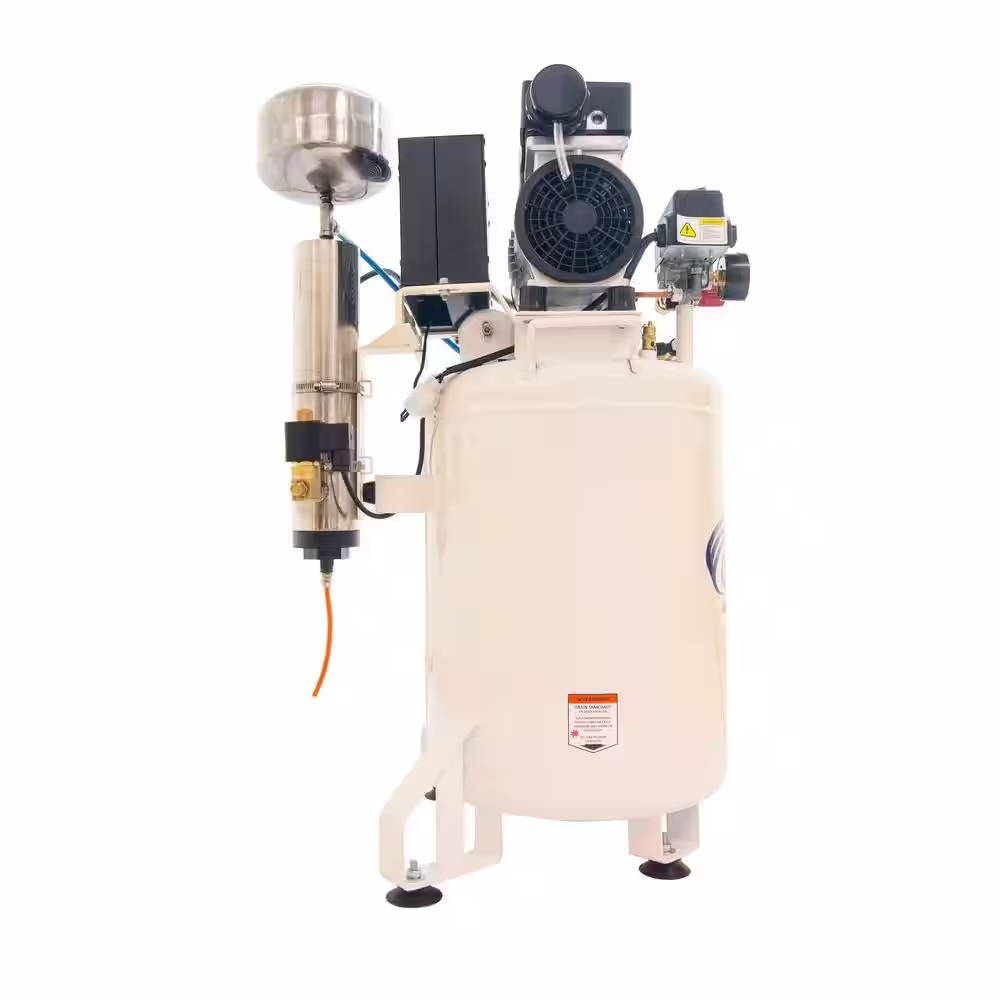 California Air Tools 10 Gal. 1 HP Stationary Electric Air Compressor with Air Dryer and Auto Drain Valve