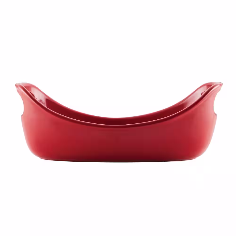 Rachael Ray Bubble and Brown 2-Piece Oval Ceramic Baker Set