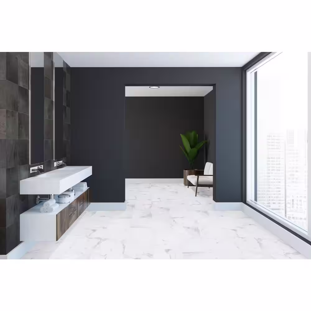 A&A Surfaces Trento Geldrich 12 MIL x18 in. W x 36 in. L Waterproof Flooring (27.30 sq. ft./Case)