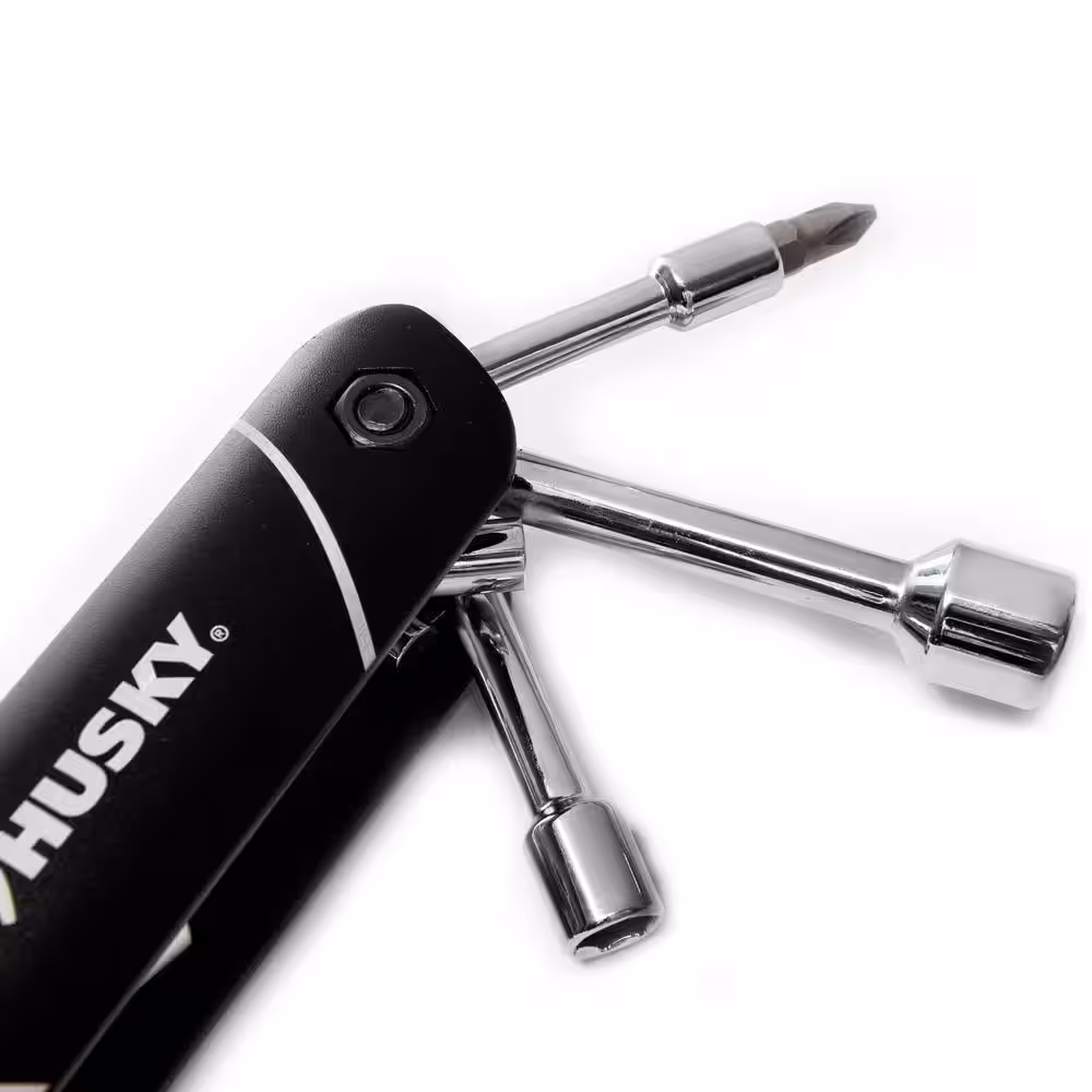Husky Folding Nutdriver Set, SAE (6-Piece)