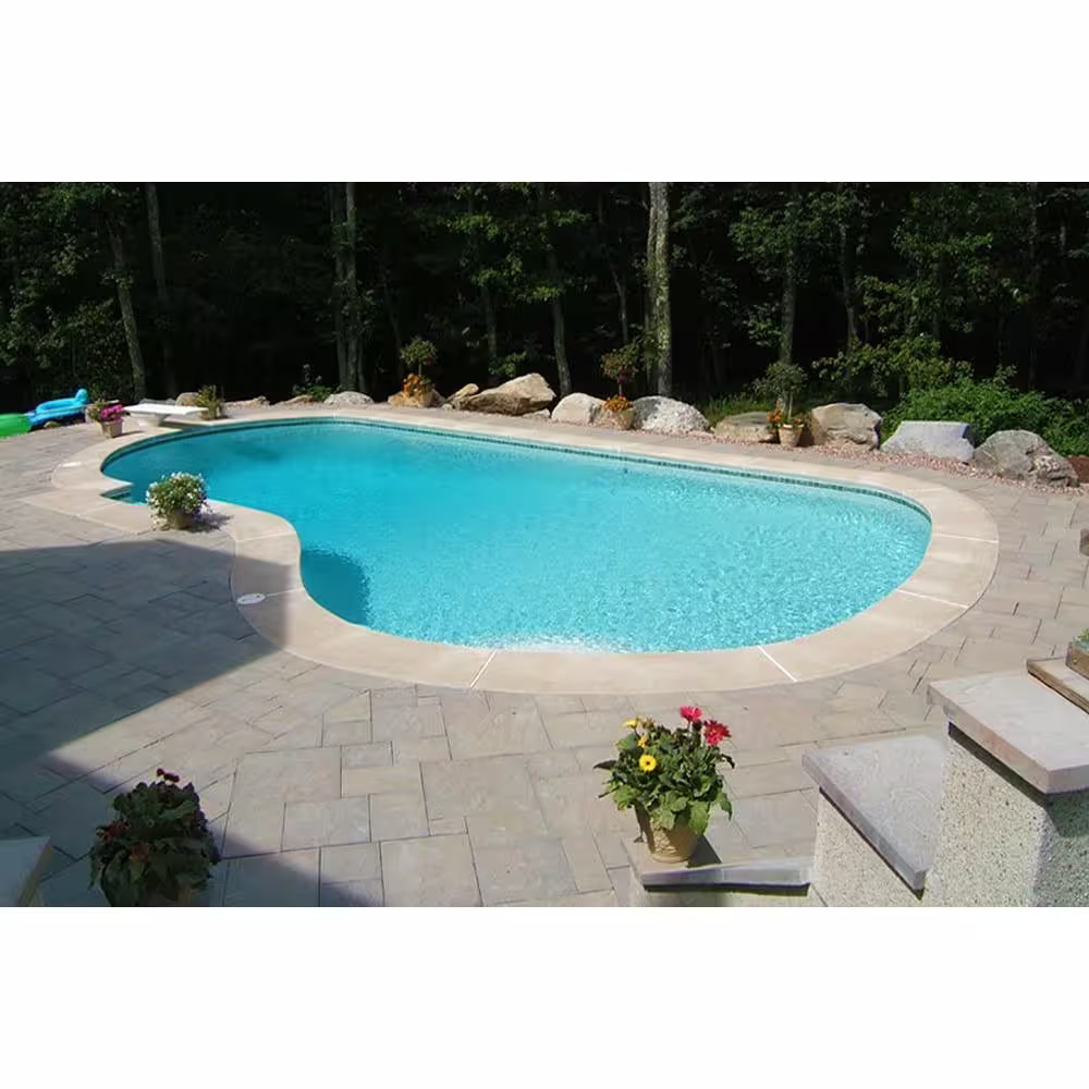 Nantucket Pavers Patio-on-a-Pallet 12 in. x 12 in. Concrete Gray Variegated Traditional Yorkstone Paver (100 Pieces/100 Sq Ft)