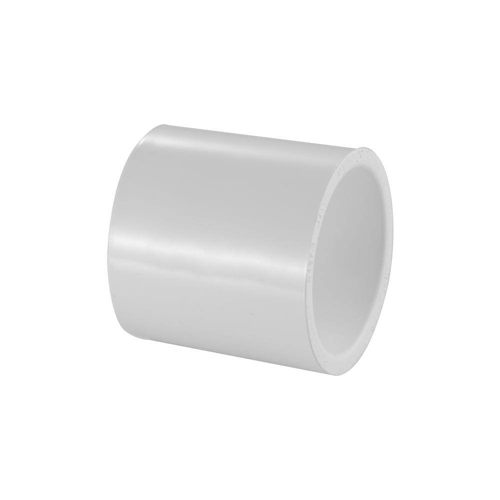 VPC 3 in. PVC DWV Hub x Hub Repair Coupling