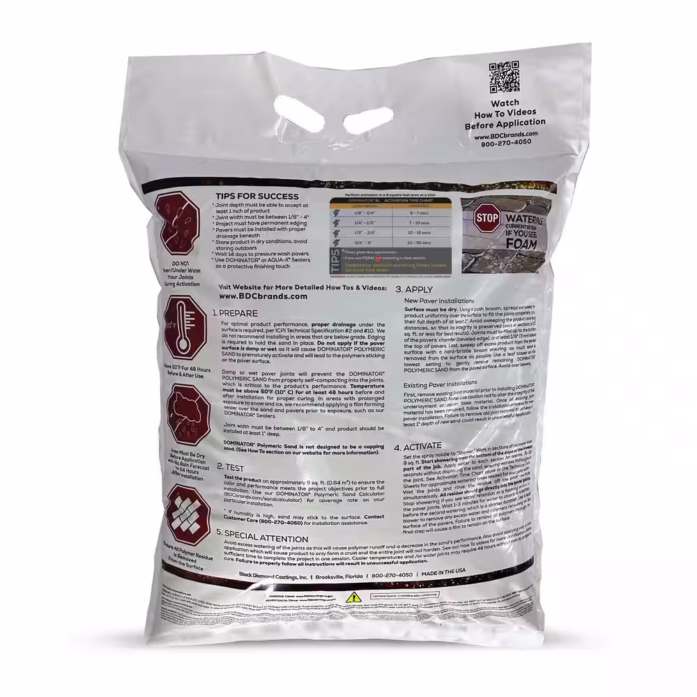 DOMINATOR 40 lbs. XL Polymeric Sand Natural Ivory