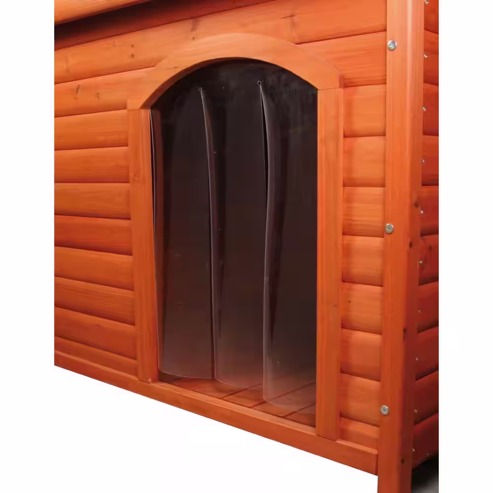 TRIXIE natura Vinyl Door Flaps for Large Classic Dog House