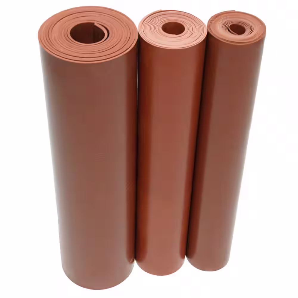 Rubber-Cal SBR 1/16 in. x 36 in. x 168 in. Red 65A Sheet