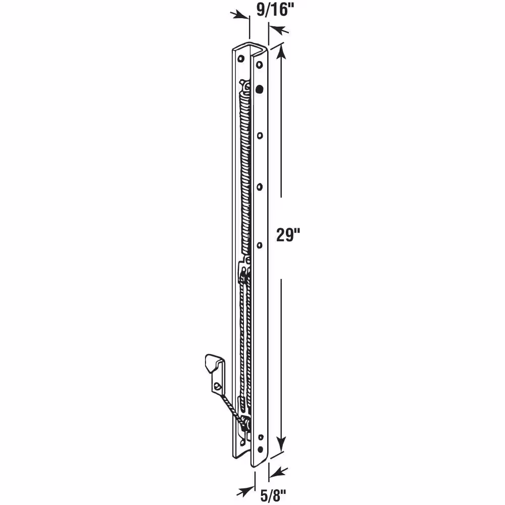 Prime-Line 29 in. Window Block and Tackle Sash Balance