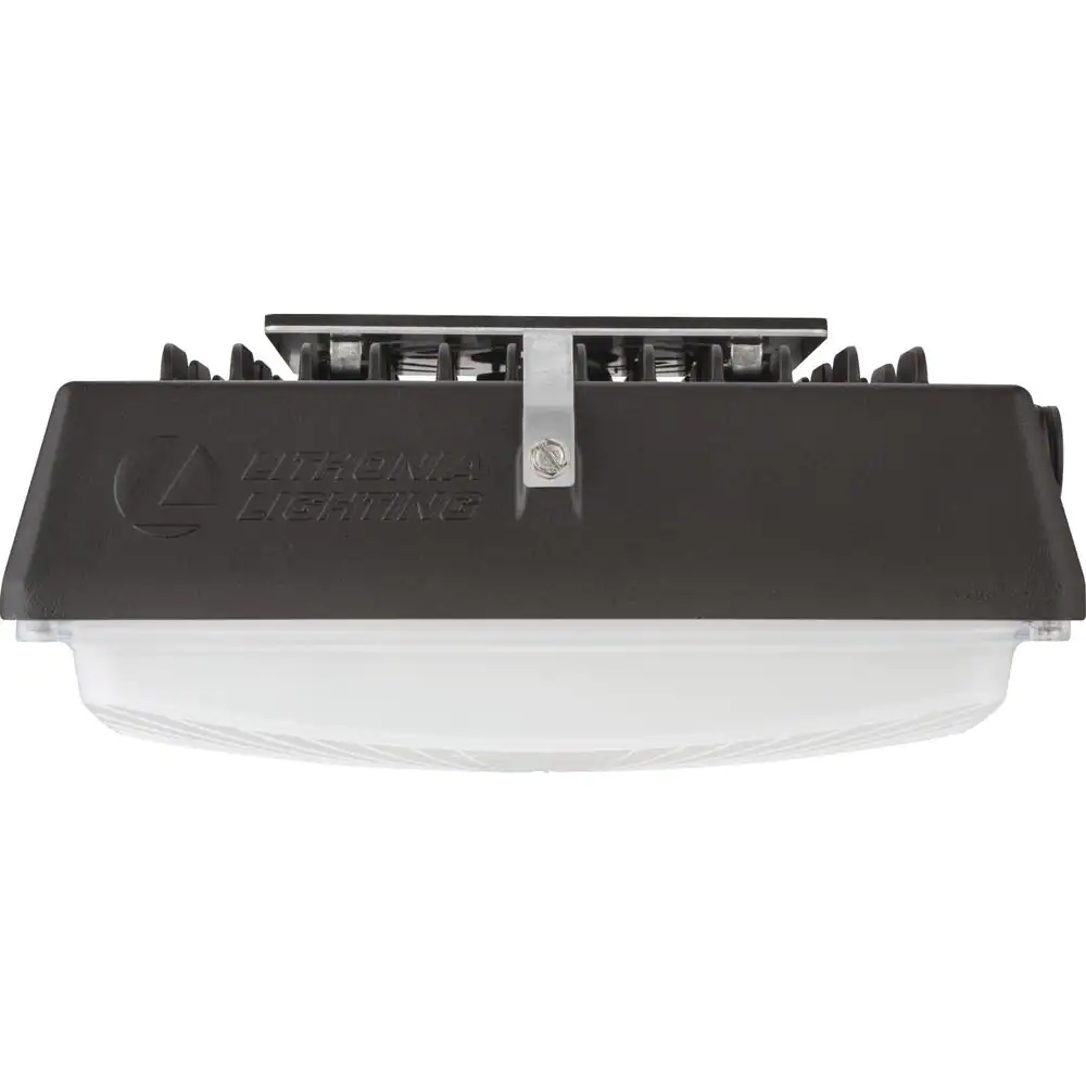 Lithonia Lighting CNY 35-Watt 4500 Lumens Integrated LED Dark Bronze Outdoor Canopy Area Light, 5000K