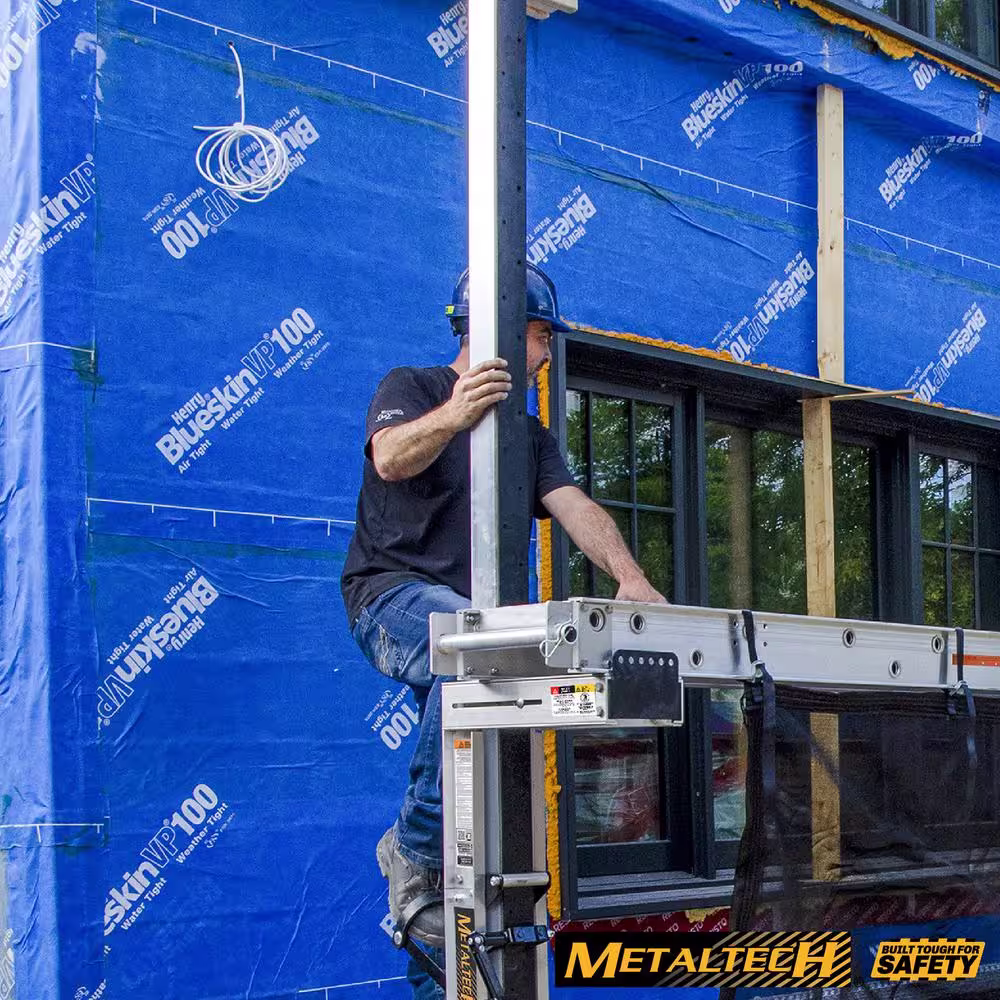 MetalTech Ultra-Jack Pro 18 ft. Aluminum Pro Pole for the Ultra-Jack Aluminum Scaffolding System