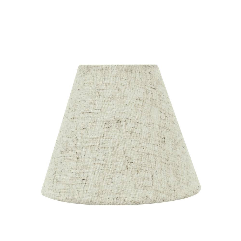 Aspen Creative Corporation 6 in. x 5 in. Off White Hardback Empire Lamp Shade (9-Pack)