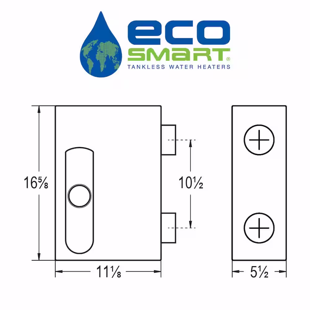 EcoSmart Smart POOL 18 Tankless Electric Pool Heater 18 kW 240 V