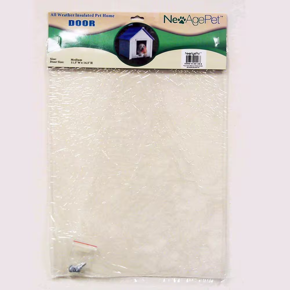 New Age Pet Dog House Door Flap - Medium