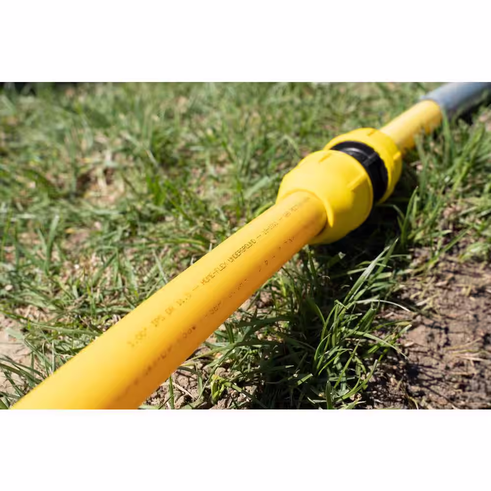 HOME-FLEX 1-1/4 in. IPS x 250 ft. DR 11 Underground Yellow Polyethylene Gas Pipe