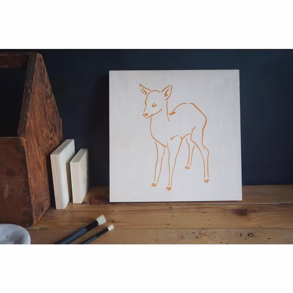 Stencil1 Baby Deer Stencil