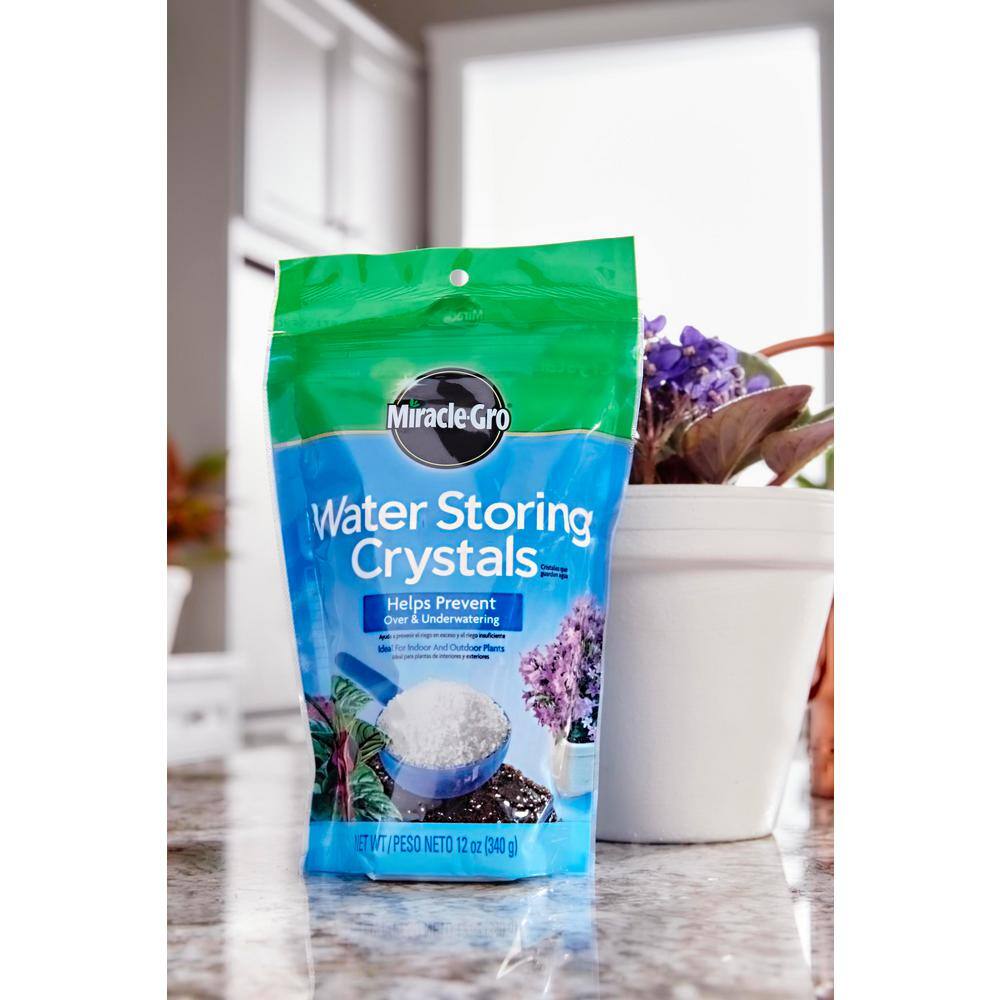 Miracle-Gro 12 oz. Water-Storing Crystals (2-Pack)