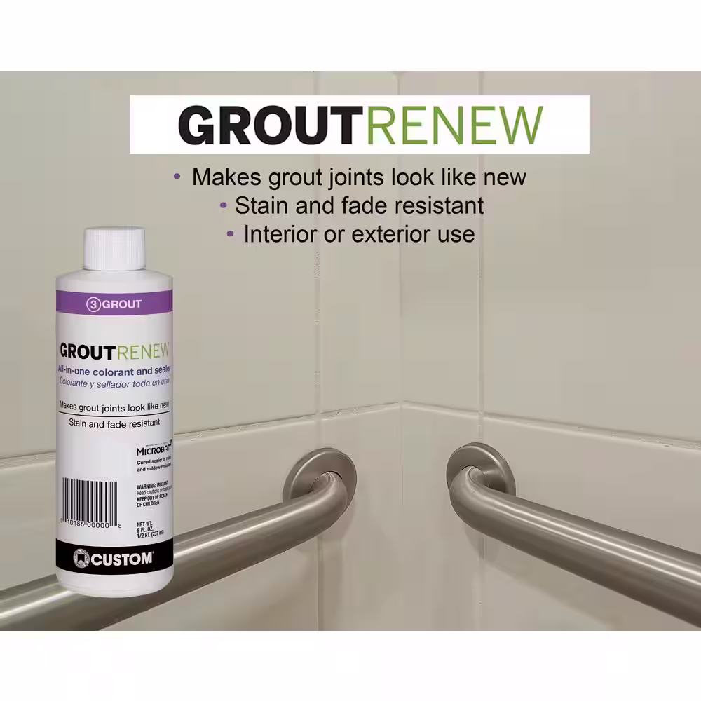 Custom Building Products Polyblend #122 Linen 8 oz. Grout Renew Colorant