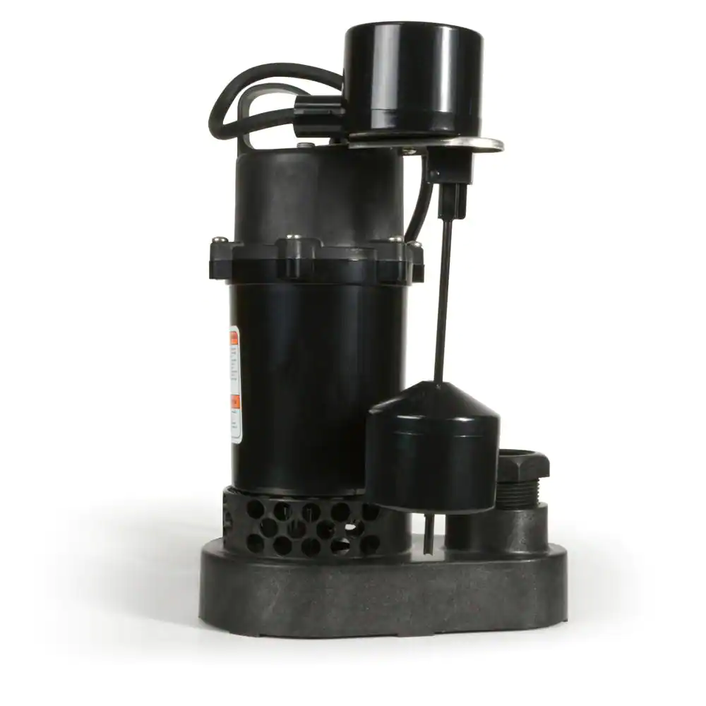 Everbilt 1/2 HP Aluminum Sump Pump Vertical Switch