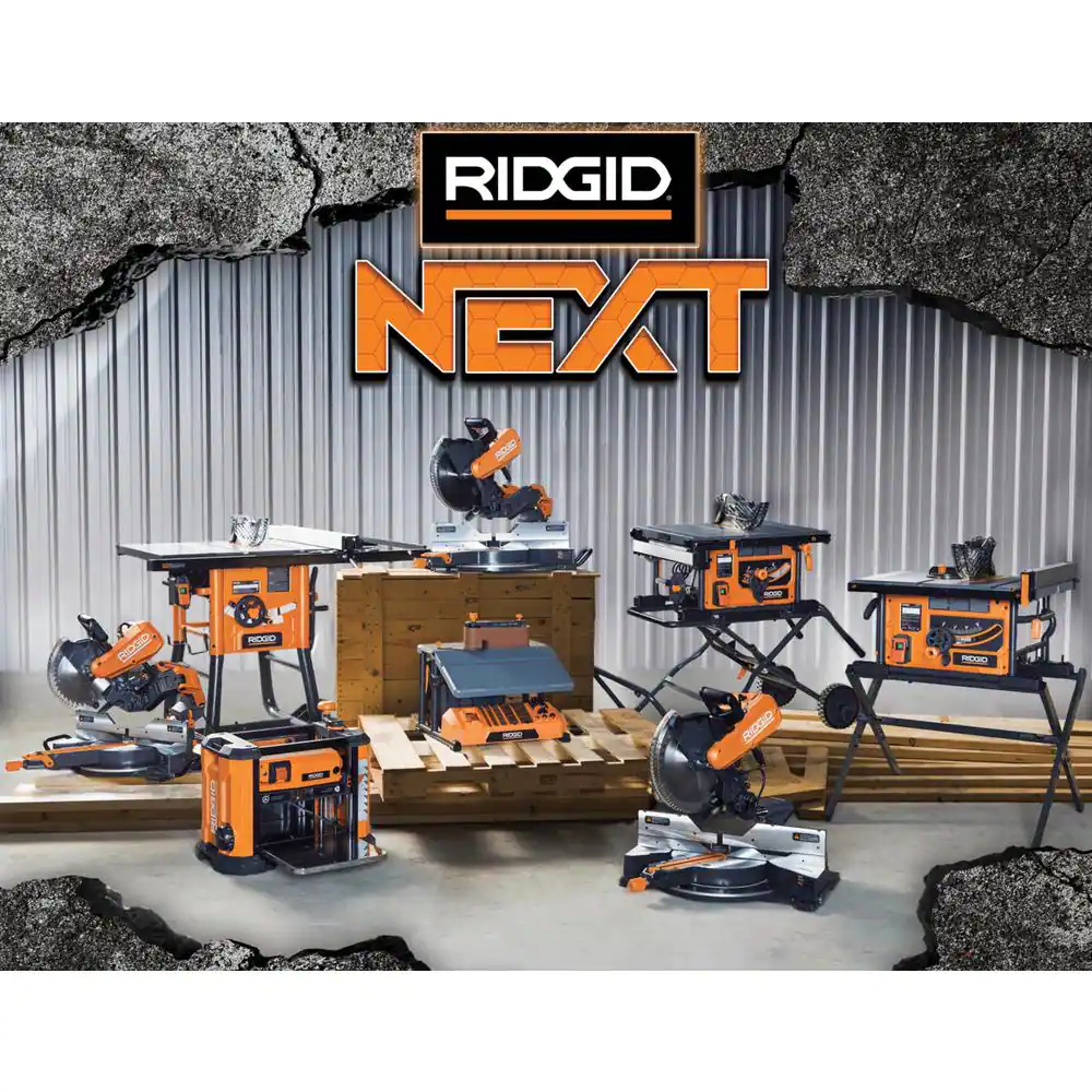RIDGID 10 in. Table Saw with Folding Stand