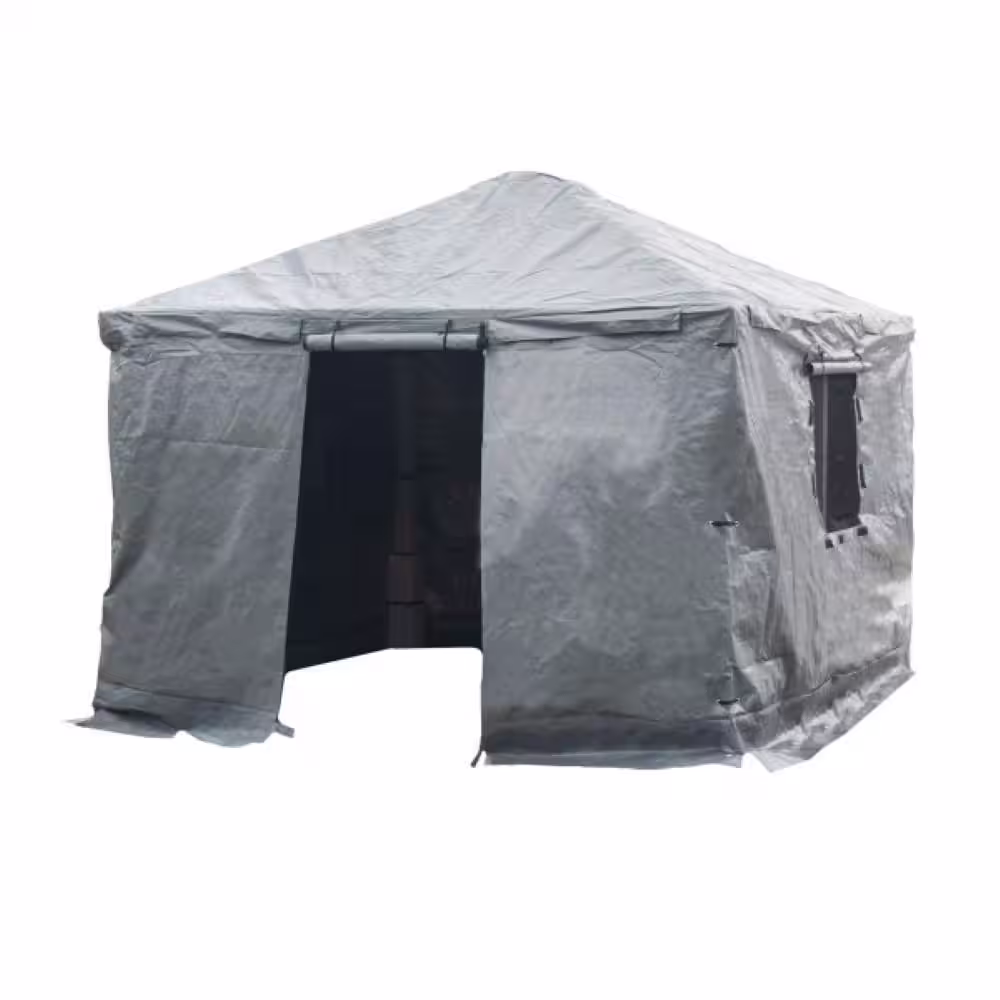 Sojag 12 ft. x 20 ft.Â UniversalÂ Grey Winter Cover For Gazebos