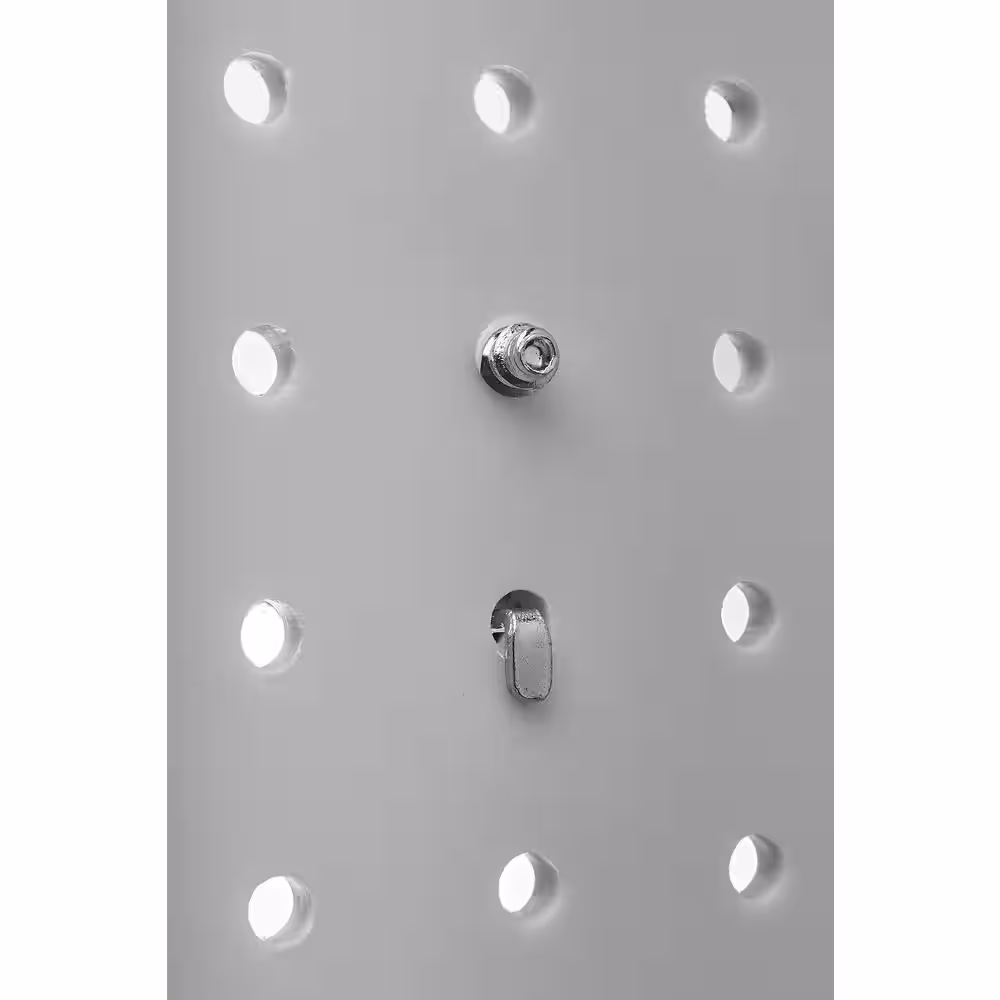 Triton Products DuraHook 95-Piece Zinc Plated Steel Hook & Bin Assortment for DuraBoard (85 Assortment Hooks & 10 Assortment Bins)