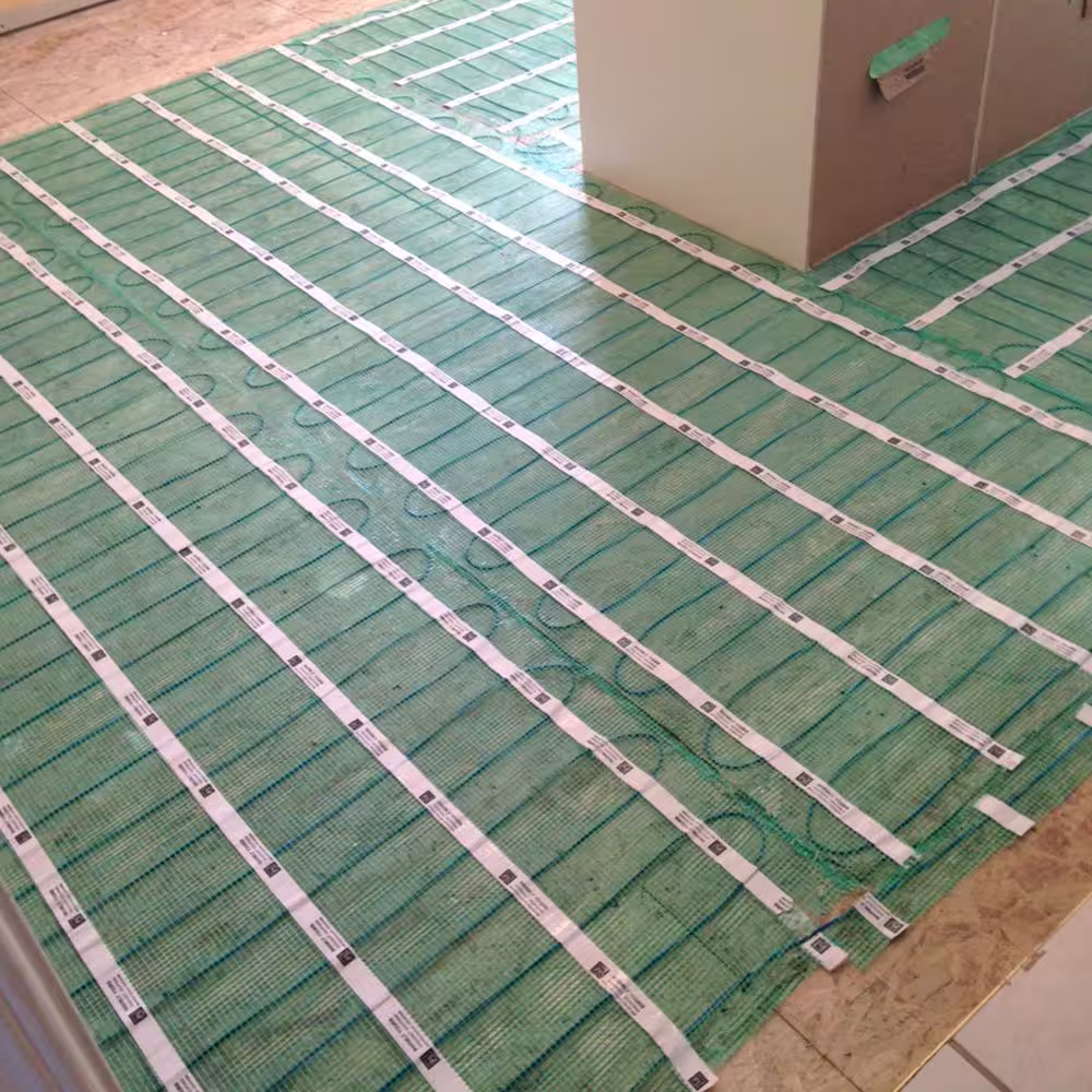 WarmlyYours TempZone 96 in. x 1.5 ft. 240-Volt Radiant Floor Heating Kit (Covers 12 sq. ft.)