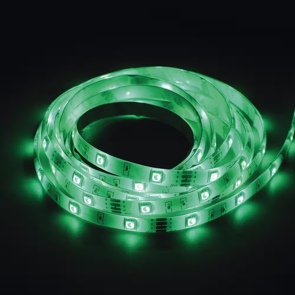 None 10 ft. Plug-in Color Changing Multi-color Integrated LED Strip Light