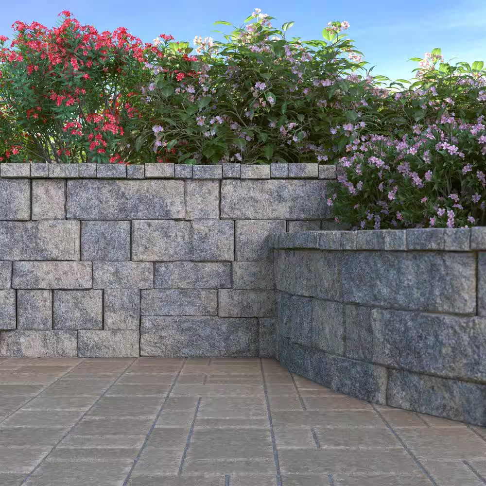 Pavestone Rockwall 2 in. H x 4.29 in. W x 9 in. D Marine Concrete Wall Block Cap (320 Pieces/89.3 sq. ft/Pallet)