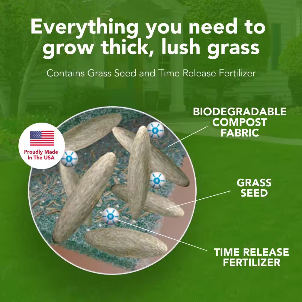 GROWTRAX 100 sq. ft. Big Roll Tall Fescue Mixture