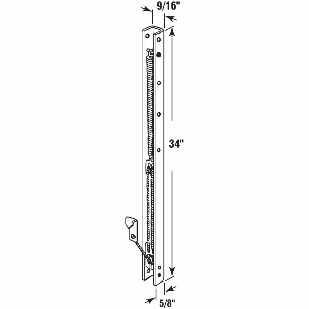 Prime-Line 34 in. Window Block and Tackle Sash Balance