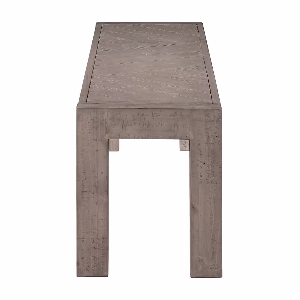 Steve Silver Auckland Weathered Grey Bench