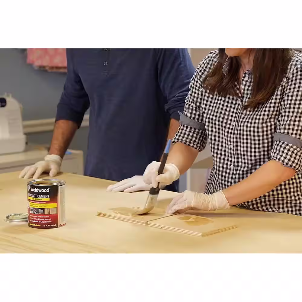 DAP Weldwood 128 fl. oz. Original Contact Cement (2-Pack)