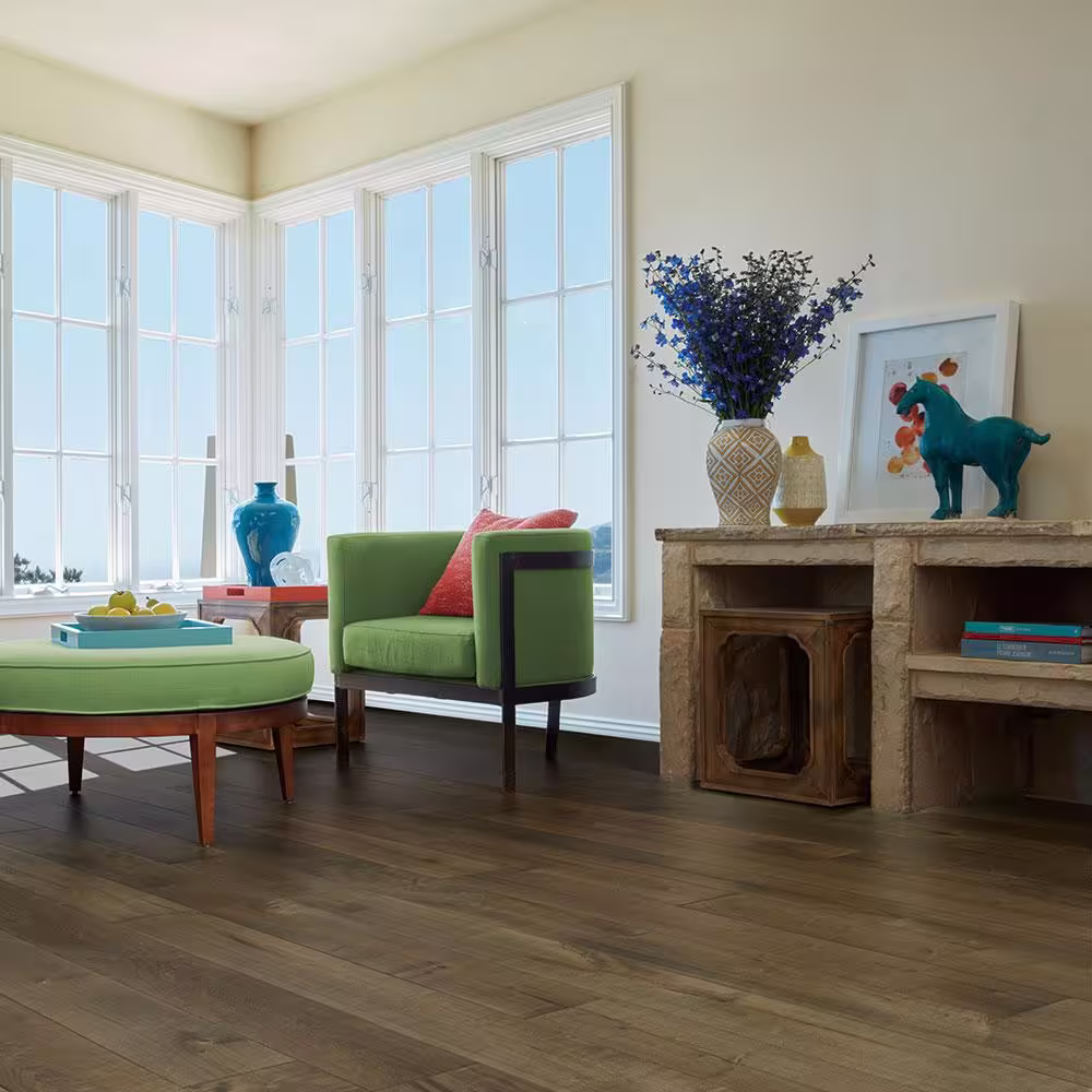 Malibu Wide Plank Pacifica Maple 1/2 in. T x 7.5 in. W Water Resistant Wire Brushed Engineered Hardwood Flooring (1398.6 sq. ft./pallet)