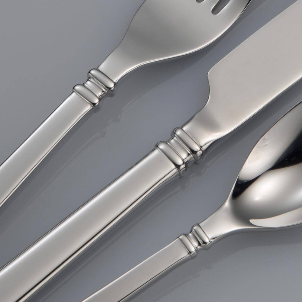 Oneida Shaker 18/0 Stainless Steel Bouillon Spoons (Set of 12)