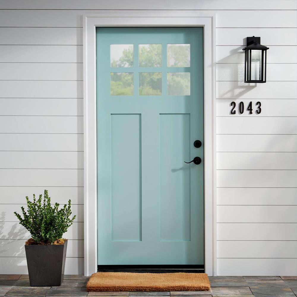 Everbilt 4 in. Flush Mount Aged Bronze House Number 8