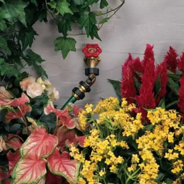 Orbit Brass Gooseneck with Shut-Off