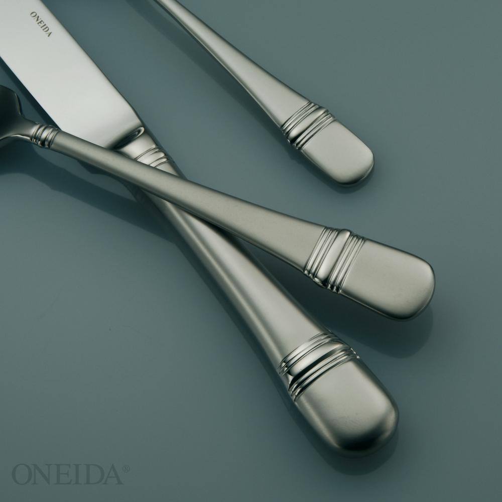 Oneida Satin Astragal 18/10 Stainless Steel Oyster/Cocktail Forks (Set of 12)