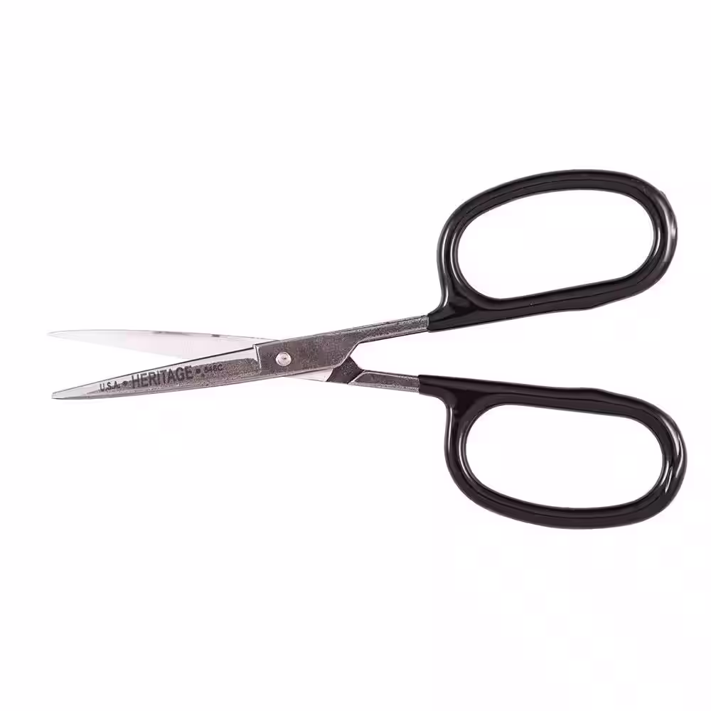 Klein Tools Rubber Flashing Scissor w/Curved Blade, 5-1/2-Inch