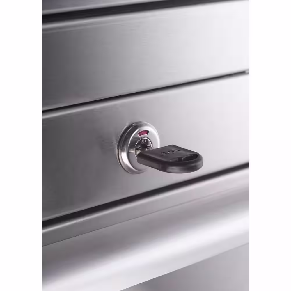 TRINITY 43 in. 11-Drawer Stainless Steel Rolling Tool Chest Combo