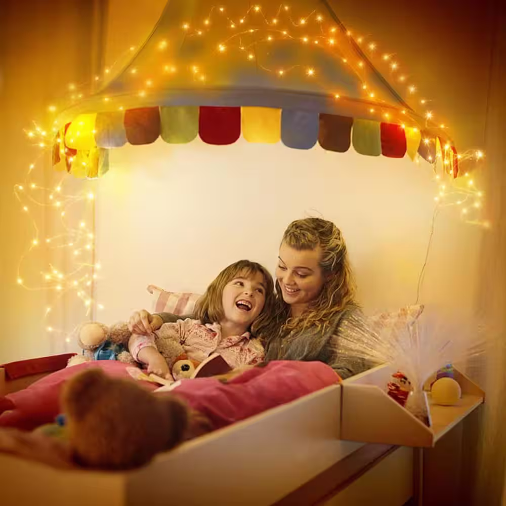SOWAZ Outdoor 33 ft. Solar Mini Bulb 100 Integrated LED Copper Wire String Light with Warm Color