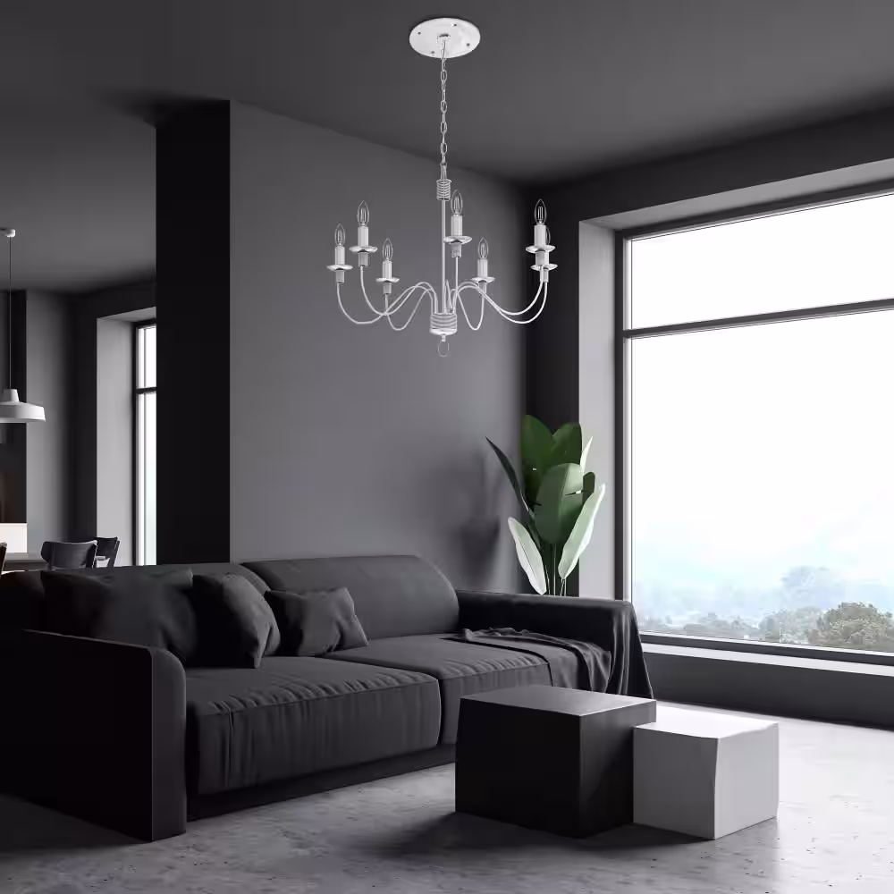 Feit Electric 25-Watt Equivalent B10 E12 Candelabra Dim White Filament Clear Glass Chandelier LED Light Bulb Soft White 2700K (3-Pack)