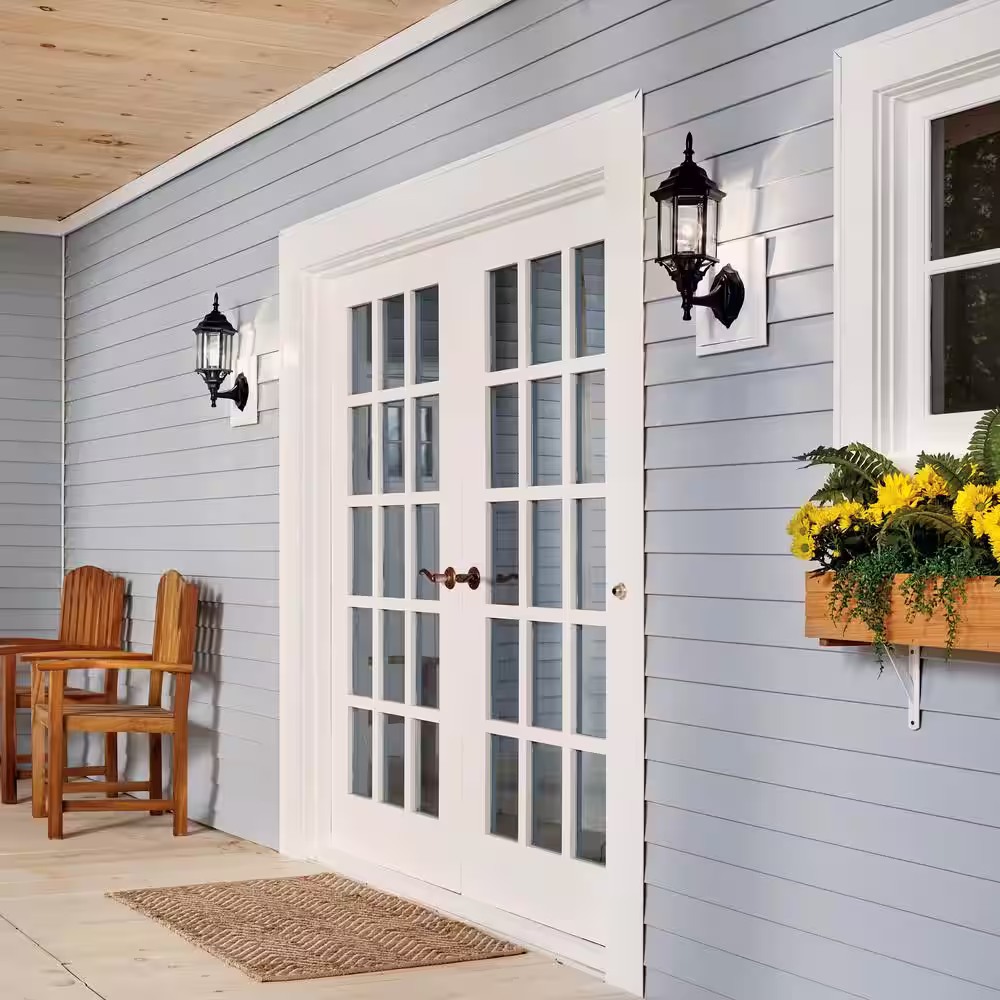 KICHLER Chesapeake 17 in. 1-Light Black Outdoor Hardwired Wall Lantern Sconce with No Bulbs Included (1-Pack)
